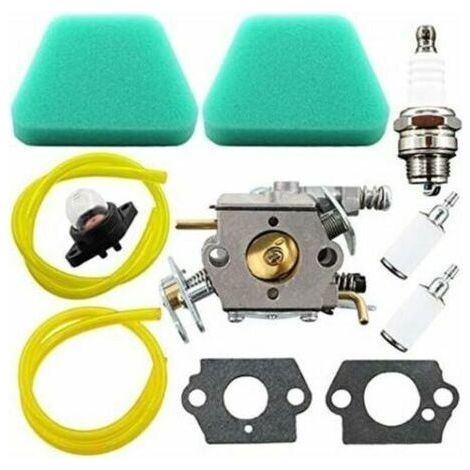 Carburateur pour tronçonneuse Poulan équipée de moteurs Walbro WT-89, WT-891, W-20, WT-324, WT-391, WT-600, WT-624, WT-625, WT-637, WT-662, C1U-W8, C1U-W14. (1/4)