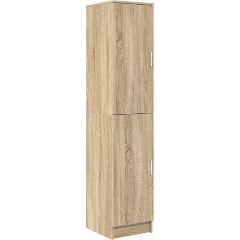 Maison Exclusive - Aparador alto Roble Sonoma 35 x 39 x 168 cm