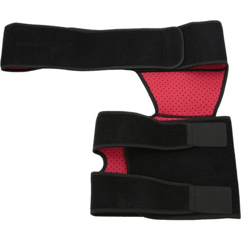 Orthèse de cuisse ajustable, support de hanche, protection des cuisses et des tibias, protège-tibias pour le sport (1/5)