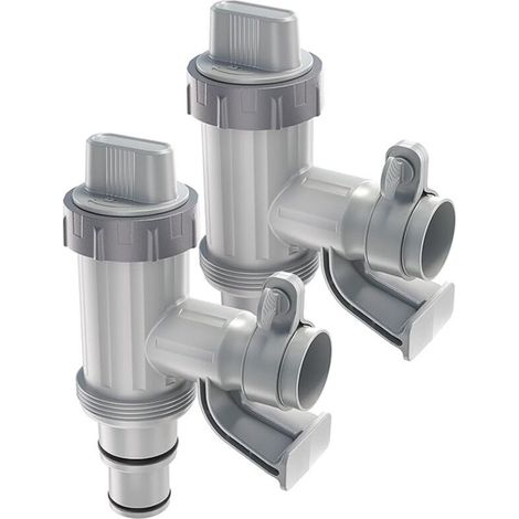 Adaptateur de Tuyau Piscine, Pièces Rechange pour Support Piscine et Valve à Piston Hors Sol (1/4)