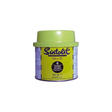 SINTOLIT FAI DA TE STUCCO PER LEGNO IN BARATTOLO ML.375- - ml.375 legno chiaro - 3 pezzi SINTOLIT