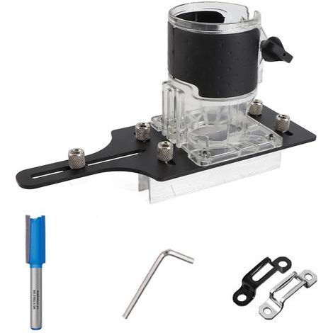 2-in-1 Portable Invisible Connector for Furniture Cutting Machine, Milling Machine, Woodworking Tools (1/5)