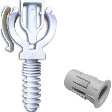 250 CLIPEO simple Ø20 + 250 BAGCLIP - RAM