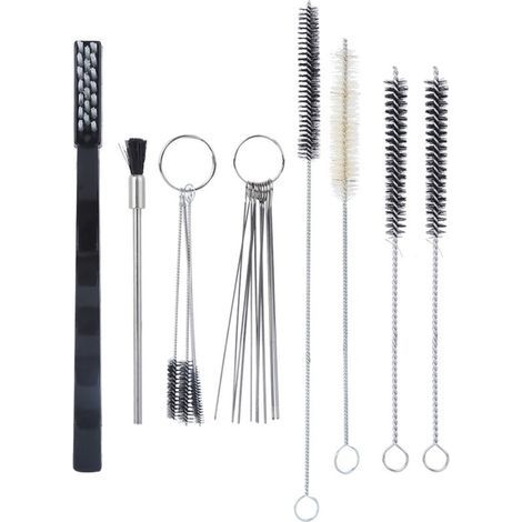 Kit de nettoyage 21 pièces accessoires matériels outil à main pistolet pulvérisateur pièces portable adapté aux outils de pulvérisation