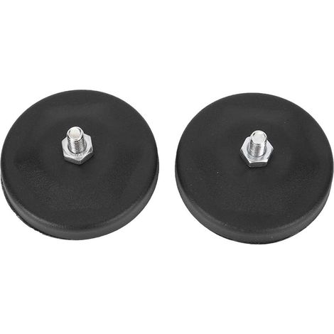 support de montage de base de lampe de travail magnétique support ventouse noir accessoire universel de voiture (1/5)