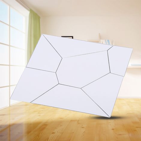Miroir Moderne en Acrylique - Décal Art Mural Amovible pour Salle à Manger (1/3)