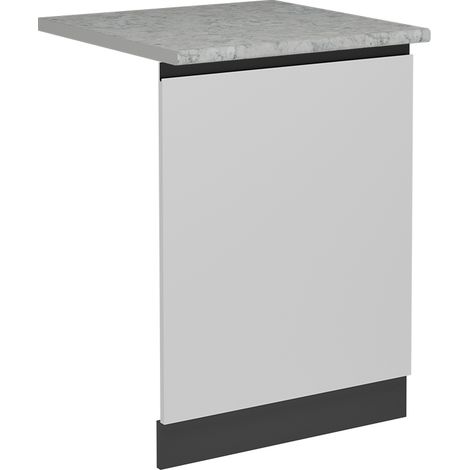 Pannello frontale della lavastoviglie R-Line, Bianco, 60 cm , PL Marmo, Vicco