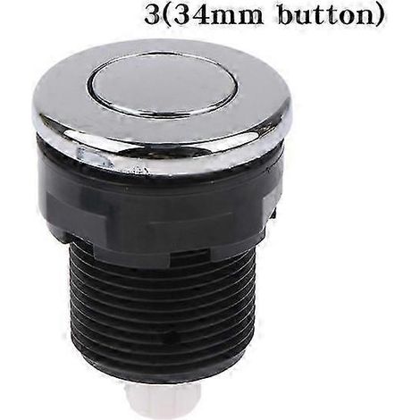 Interrupteur pneumatique 28/32/34 mm Marche/Arrêt Bouton-poussoir pour baignoire (1/5)