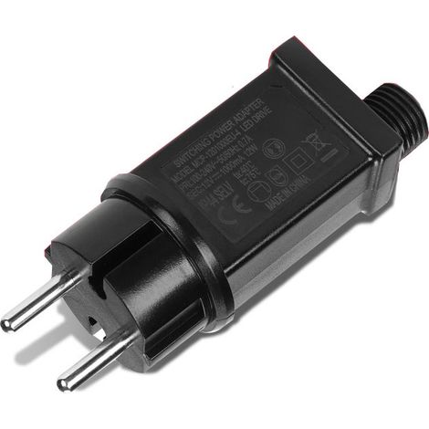 Alimentation LED 12V, transformateur LED IP44 Pilote d'adaptateur LED Basse Tension pour Christmas Light, String Light