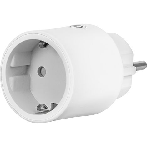 LEDVANCE SMART+ Indoor Plug, Prise intelligente avec Matter over WiFi, pour l'intégration d'appareils conventionnels dans la maison intelligente, compatible avec Alexa, Google& Apple, blanc, pack de 1 (1/5)