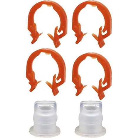 Lot de 6 clips de retenue pour câble de commande de boîte de transfert Dodge Caliber, tringlerie de levier de vitesses GM 68018106AA (1/5)