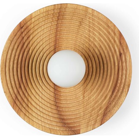 Applique di design in legno "RIANNE" - G9 - Ø28cm