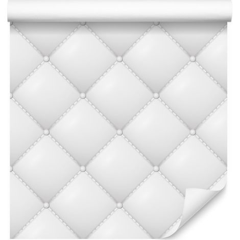 Papier peint à motif matelassé lumineux pour salon et chambre 50x1000 cm (1/5)