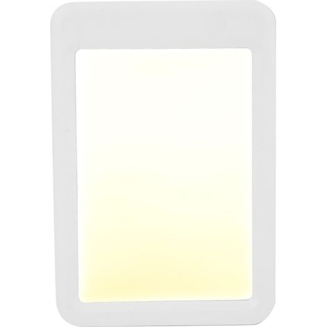 Lampe de luminothérapie 35000 lux LED, 3 teintes réglables, minuterie intégrée, sans fil (1/5)