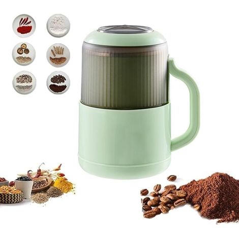 Multifunktionale Kaffeemühle für Trocken- und Nasskaffee sowie Säfte – Kompakt, leistungsstark, ideal für französische Küchen