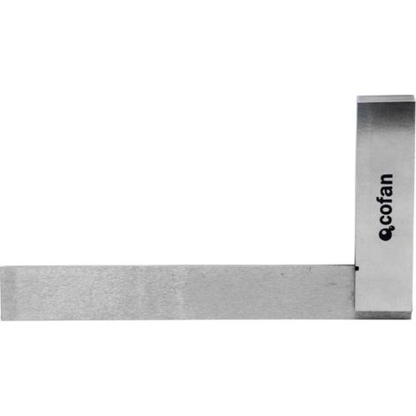 Escuadra de precisión de acero en varias medidas     60 mm                                       75 mm