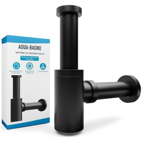 Siphon flexible pour lavabo - Kit de vidange pour lavabo
