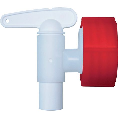 GRAF grifo de descarga de plástico blanco - 730012