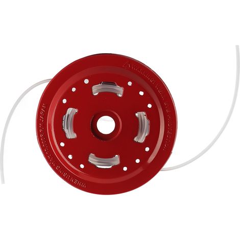 Tête de coupe-bordure universelle en fer rouge, remplacement de tondeuse à gazon et de désherbage pour l'agriculture Style 2