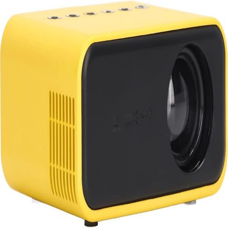 Filiyano-Mini film (jaune), compatible avec AV, USB, TF, ordinateur portable et smartphone (1/4)