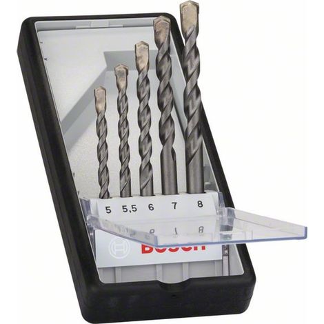 Bosch 5-tlg. CYL-3 Betonbohrer-Set, Robust Line, 5–8 mm (1/4)