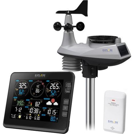 Station Météo Bresser WSX3001 Pro WIFI Weather Center 7 en 1