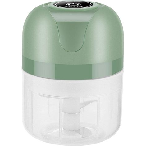 Picadora manual, picadora de verduras fácil de limpiar, picadora de cebolla con golpe seco para frutos secos, ajo, ensalada y más. (1/5)