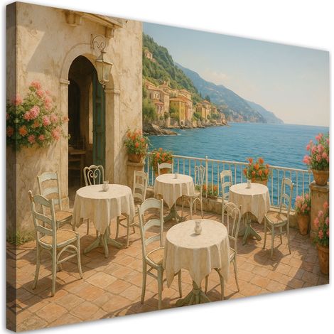 Wandbild Shabby Chic Meerblick 60x40 cm (1/5)