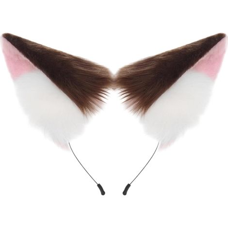 Accessoires de cosplay de chaton, serre-tête en fausses oreilles, bandeaux en fourrure pour fête d ' Halloween et événements costumés, bandeau oreilles de chaton en peluche pour jeux de rôle et fêtes (1/5)