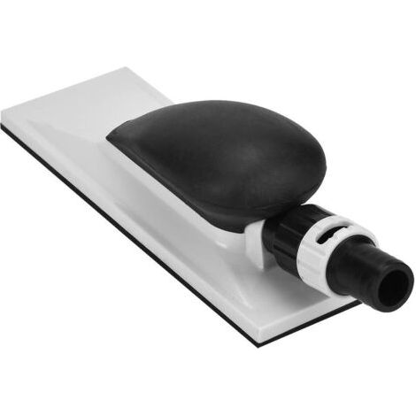Ponceuse à main sans poussière – Bloc de ponçage 200x70mm – Pour cloisons sèches, bois et métal – Collecte de poussière intégrée (1/5)