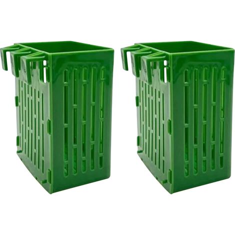Panier Hydroponique - Pour Aquarium - Support Pour Plantes Aquatiques Avec Crochets - Compatible Eau Douce Et Eau Salée - 1 Pièce (1/5)