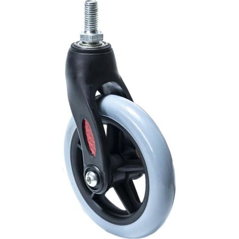Ersatzteile für Rollstuhlräder mit Vordergabel, Vollgummiräder für Rollstühle, Gehhilfen und Rollatoren
