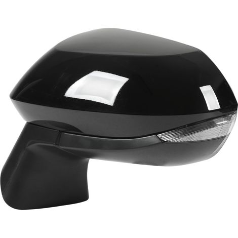 Rétroviseur extérieur gauche chauffant électrique noir brillant avec clignotant intégré pour Corolla E210 2020-2022 (1/5)