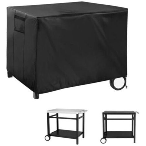 FENOPLASTICAHousses de table et de chaise en tissu Oxford 420D avec roulettes, trous de ventilation et poignées (105 x 61 x 82 cm) (1/4)