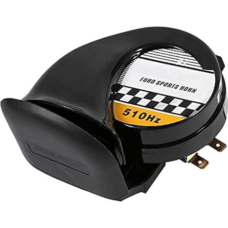 Klaxon Moto Escargot Puissant 115DB 510Hz 12v Sirène Corne Haut-Parleur Forte Imperméable pour Auto Voiture Scooter (1/4)