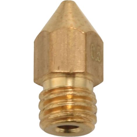 22 buses pour imprimantes 3D compatibles avec les extrudeuses Mk8. Diamètres disponibles : 0,2 mm, 0,3 mm, 0,4 mm, 0,5 mm, 0,6 mm, 0,8 mm et 1,0 mm. Compatibles avec les imprimantes 3D de type 10 x 3. (1/5)