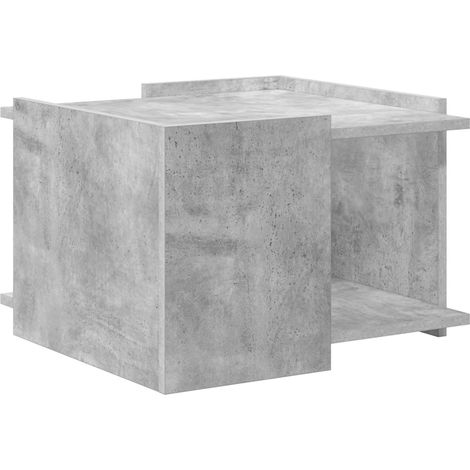 Maison Exclusive - Tavolino da salotto Grigio Cemento 50,5 x 50 x 33 cm