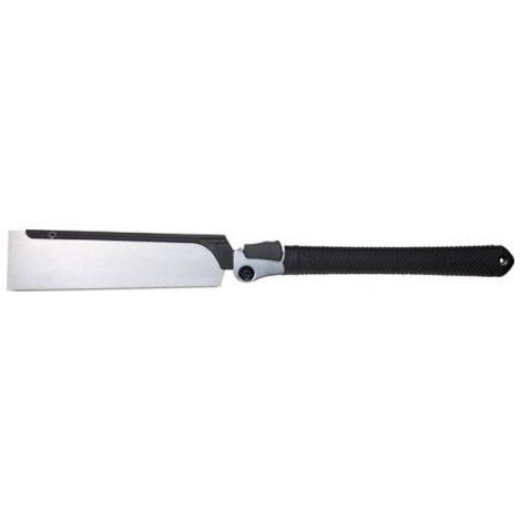Scie japonaise Dozuki, poignée plastique, lame de scie rabattable, longueur de lame 240 mm, Épaisseur de lame 0,3 mm