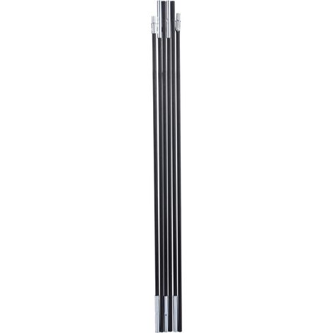 Kit de barres de support en fibre de verre pour tente de camping, abri solaire extérieur et auvent (1/5)