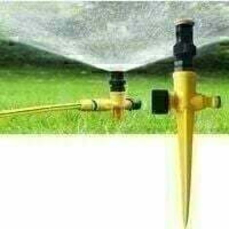 Arroseur de jardin réglable 360° – Irrigation automatique pour pelouse et jardin – Matériau ABS durable – Économie d'eau 90-180-360 (1/3)