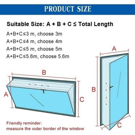 Kit Calfeutrage Fenetre - 400 cm - Pour Climatiseur Mobile Sèche-Linge Déshumidificateur - Fermeture Éclair Autobloquante - Réutilisable (1/5)