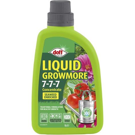 DOFF F-HI-A00-DOF Liquid Growmore Concentrate 1 litre DOFHIA00