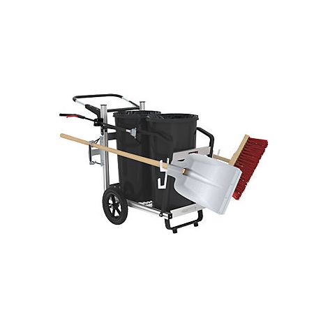 Carro colector de residuos Easy Duo  con 2 colectores de