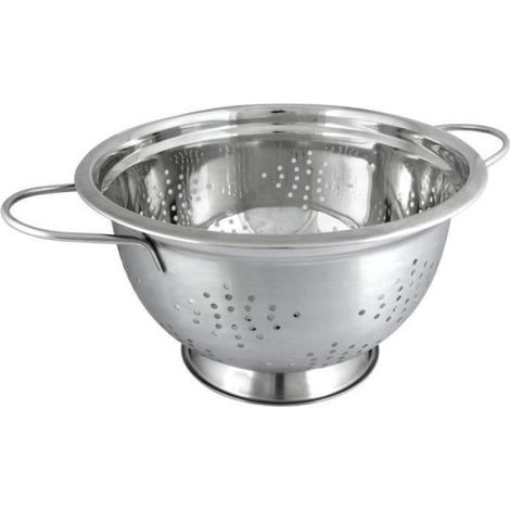 Passoire - Acier Inoxydable - 28 cm - Pour Rincer Fruits Et Legumes - Filtrer Pates Et Pommes De Terre - 1 Piece