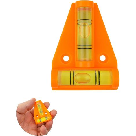 Niveau à bulle magnétique en forme de T, petit niveau à bulle pratique pour camping-car avec aimant, niveau à bulle pour fourgonnette, rampe de mise à niveau pour caravane, accessoires pour camping-ca (1/2)