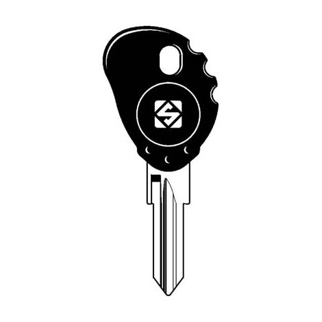 Chiave Auto Zadi ZD23RCP Silca Acciaio Nichelato 5 Pezzi