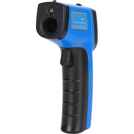 Thermomètre infrarouge portable électrique numérique -50-530℃ (1/5)