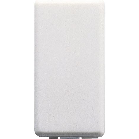 Copriforo bianco 1 posto - 1 modulo