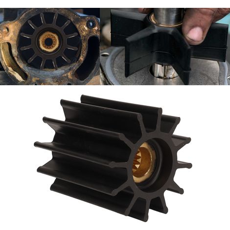Verstärkte 12-Blatt-Turbine für Außenbordmotor 09-705BT-1, kompatibel mit Cummins- und Sherwood-Johnson-Motoren. (1/5)