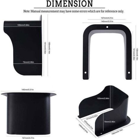Boîte,De,Protection,Solaire,Pour,Sonnette,Extérieure,,Couvercle,métallique,étanche